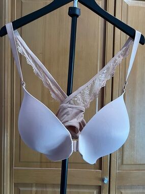 Soma Enbliss Luxe Front Closure Lace Back T-Shirt Bra